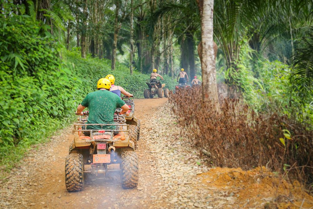 Quad biking tours in Thailand on Holiday